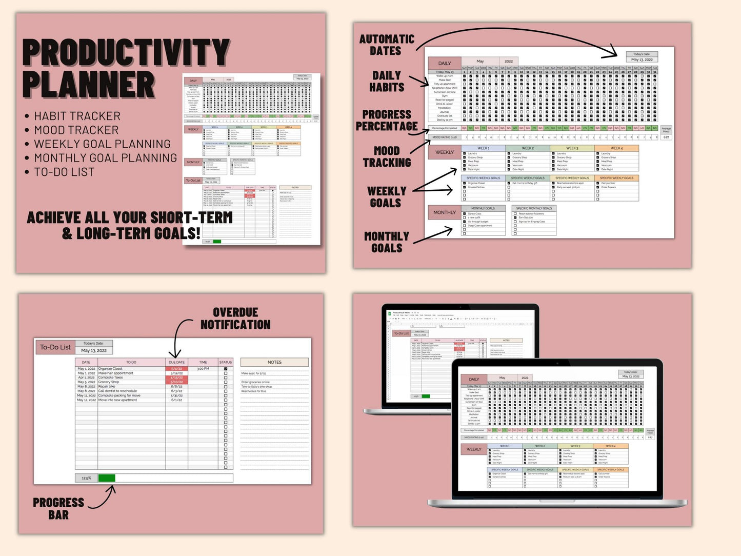 Bestselling Templates Bundle | Top 10 Templates | GOOGLE SHEETS