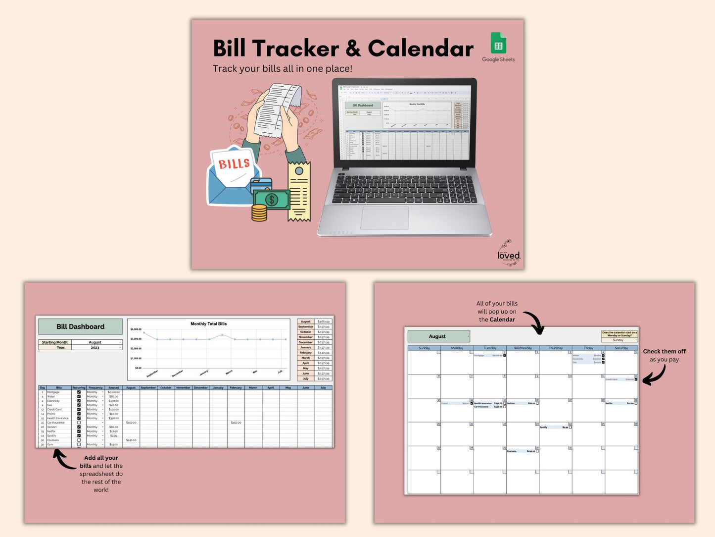 Budgeting Bundle | Google Sheets