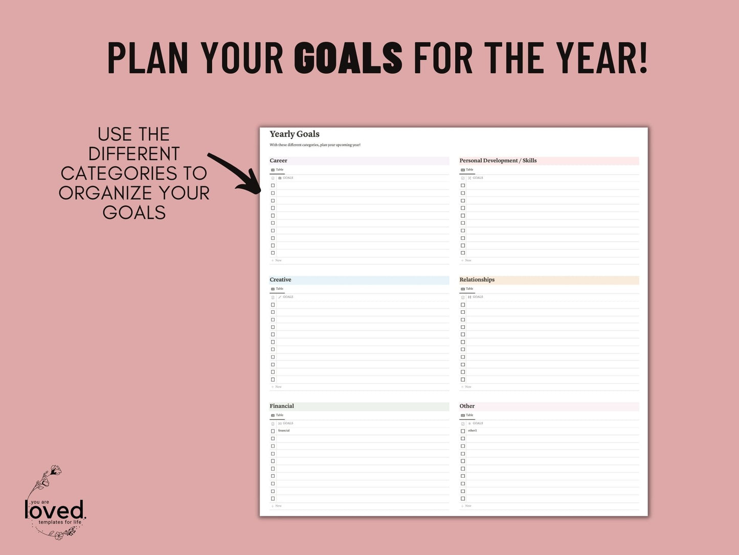Habit Tracker + Planner | Notion Template
