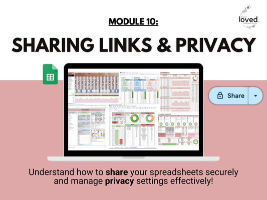 Module 10 | Sharing Links & Privacy