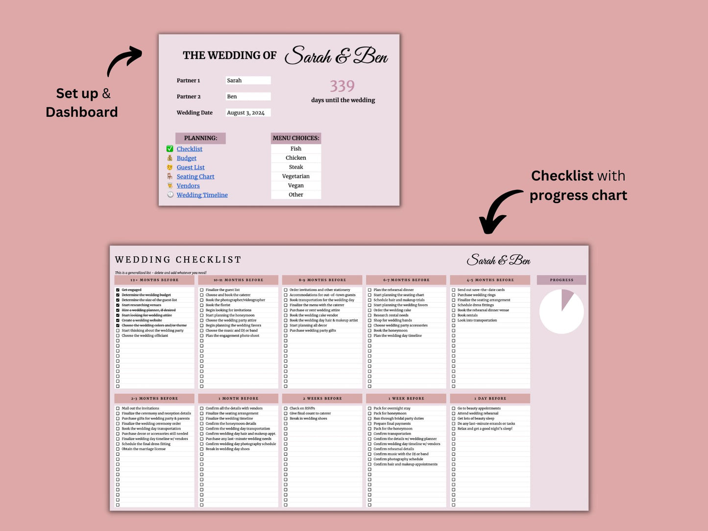 Wedding Planner | Google Sheets Template