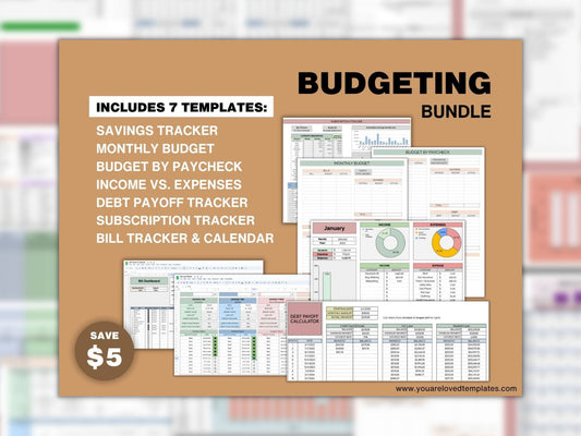 Budgeting Bundle | Google Sheets