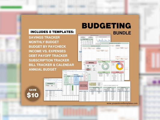 Budgeting Bundle | Google Sheets